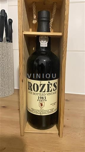 Portugalsko Portské Rozès Late Bottled Vintage 1983