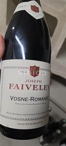 Bourgondië Vosne-Romanée Joseph Faiveley 2017