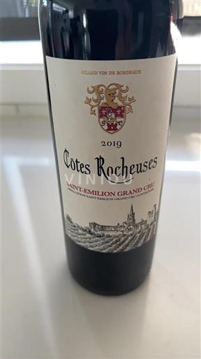 Bordeaux Saint-Émilion Grand Cru Grand Cru Côtes Rocheuses 2019