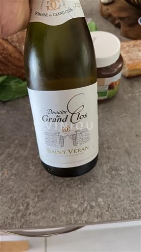 Burgundy Saint-Véran Domaine Grand Clos 2022