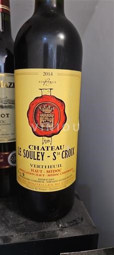 Bordeaux Haut-Médoc Château Le Souley-Sainte-Croix 2014
