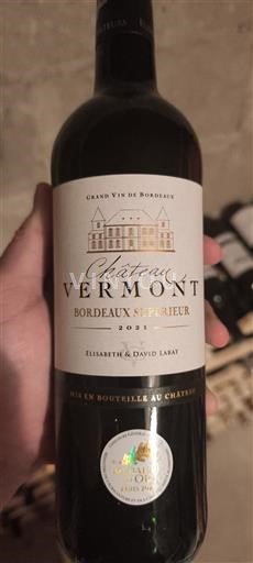 Bordeaux Bordeaux supérieur Château Vermont 2021