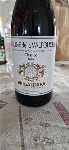 Veneto Amarone della Valpolicella Brigaldara Classico 2018