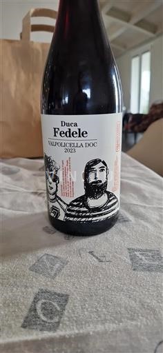 Vin Rouge sec Duca Fedele 2023 Italie Vénétie Valpolicella