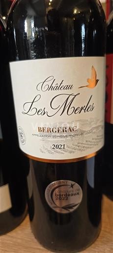 Sydvestfrankrig Bergerac Château Les Merles 2021