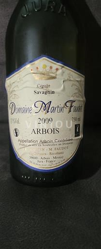 Jura Arbois Domaine Martin Faudot 2009