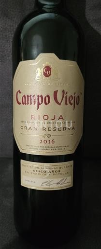 La Rioja Rioja Campo Viejo Gran Reserva 2016