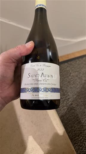 Bourgogne Saint-Aubin Premier Cru Jean Chartron Murgers des Dents de Chien 2022