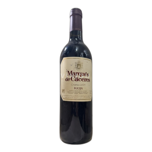 La Rioja rioja Marqués de Cáceres Crianza 2005