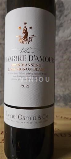 Sydvestfrankrig Côtes de Gascogne Lionel Osmin & Cie Chambre d'Amour 2021