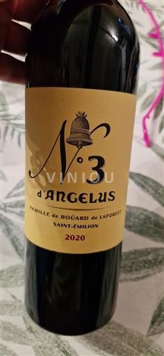 Burdeos Saint-Émilion Château Angélus No. 3 d'Angélus 2020