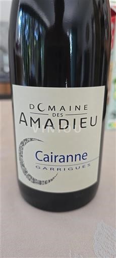Rhône Valley Cairanne Domaine Des Amadieu Garrigues Non-Vintage