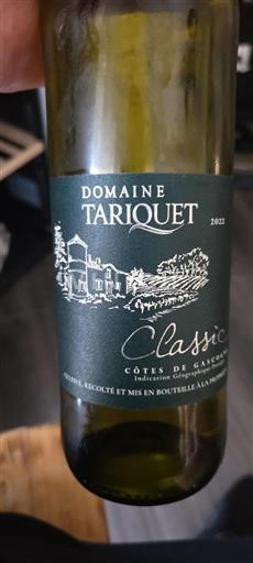 South West Côtes de Gascogne Domaine Tariquet Classic 2022