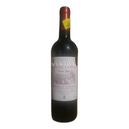 Bordeaux Bordeaux Supérieur Château Clos de l'Abbaye Pétra 2022