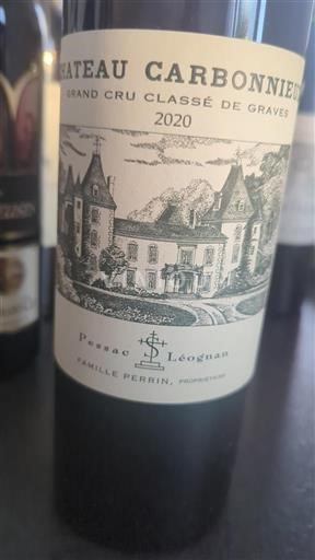 Bordéus Pessac-Léognan Grand Cru Château Carbonnieux 2020