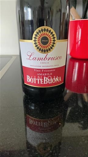 Emilia-Romagna Ikke specificeret BotteBuona Vino Frizzante Amabile Ikke årgangsbestemt