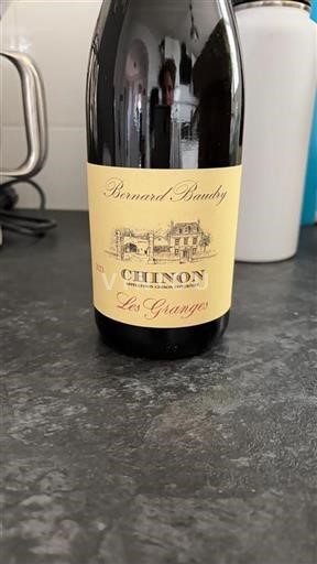 Vallée de la Loire Chinon Bernard Baudry Les Granges 2023