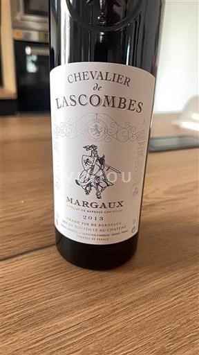 Bordeaux Margaux Lascombes Chevalier de Lascombes 2013