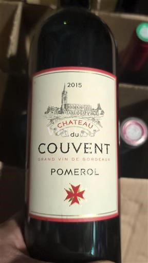 Bordeaux Pomerol Château Couvent 2015