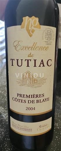 Bordeaux Ikke specificeret Tutiac Excellence de Tutiac 2004