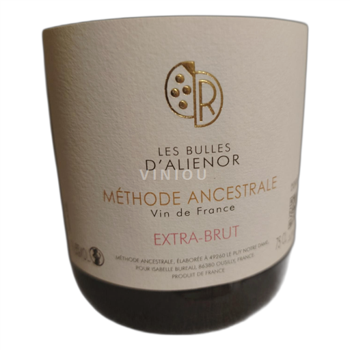 Poitou-Charentes Haut-Poitou Domaine La Renardière Bulle d'Aliénor - Méthode Ancestrale 2024