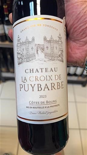 Bordeaux Côtes-de-bourg Château La Croix de Puybarbe 2023