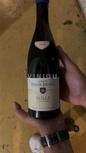 Bourgogne Rully Domaine Dureuil-Janthial En Guesnes 2018