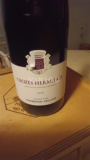 Vallée du Rhône Crozes-hermitage Chaboud-Cellier 2020