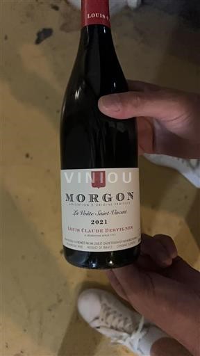 Beaujolais Morgon Louis Claude Desvignes La Voûte Saint-Vincent 2021
