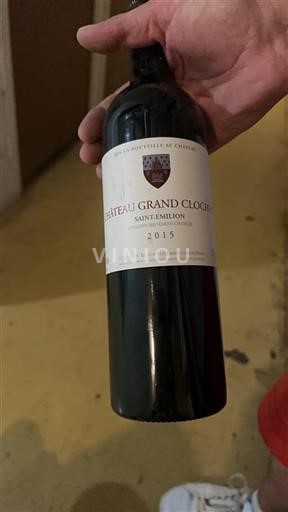 Bordeaux Saint-Émilion Château Grand Cloche 2015