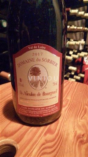 Valle del Loira Saint-Nicolas-De-Bourgueil Domaine Sorbier 2017