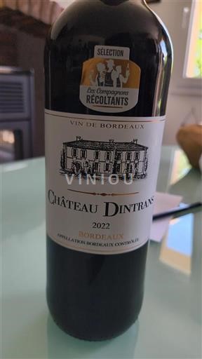 Bordeaux Château Dintrans 2022