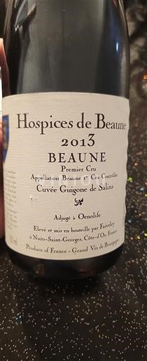 Bourgondië Niet gespecificeerd Premier Cru Hospices de Beaune Guigone de Salins 2013