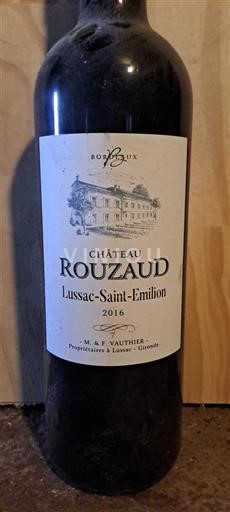 Bordeaux Lussac-saint-émilion Château Rouzaud 2016