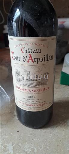 Bordeaux Bordeaux Supérieur Château Tour Arpaillan 2012