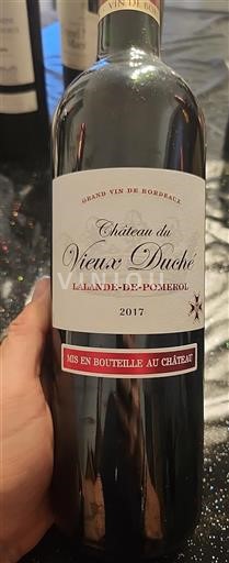 Burdeos Lalande-de-Pomerol Château Vieux Duché 2017