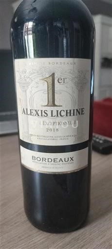 Bordeaux Alexis Lichine Exceptionnelle 2018