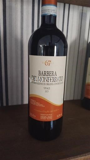 Piemonte Barbera del Monferrato Cantina Graglia 2023