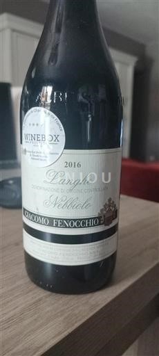 Piemonte Langhe Giacomo Fenocchio Nebbiolo 2016