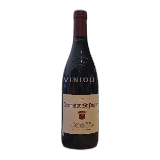 Vallée du Rhône Côtes-du-rhône-villages Domaine St Pierre 2020