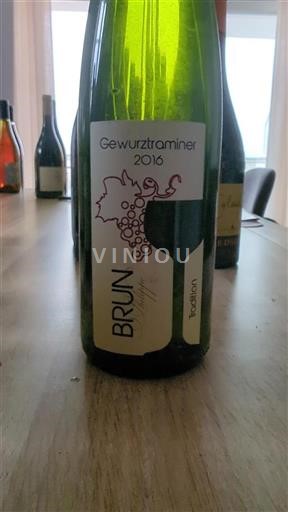 Elzas Gewurztraminer Brun Tradition 2016