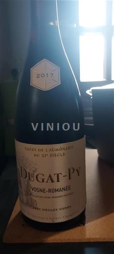 Burgundy Vosne-Romanée Dugat-Py Très Vieilles Vignes 2017