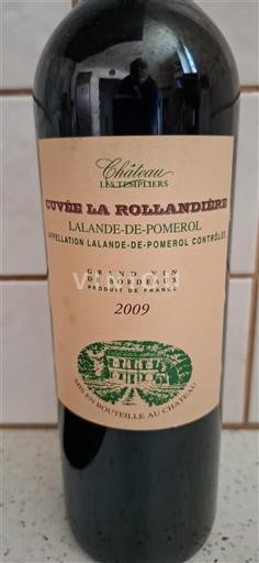 Bordeaux Lalande-de-pomerol Château Les Templiers La Rollandière 2009