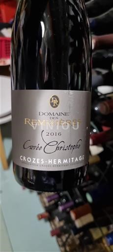 Údolí Rhôny Crozes-Hermitage Domaine Des Remizières Christophe 2016