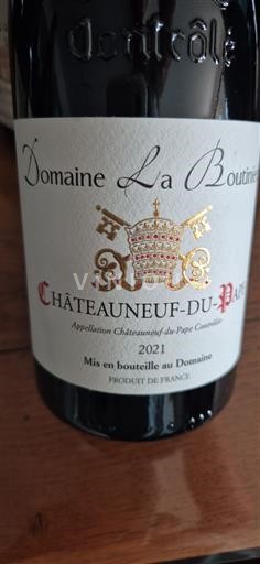 Valle del Ródano Châteauneuf-du-Pape. Domaine La Boutinière 2021