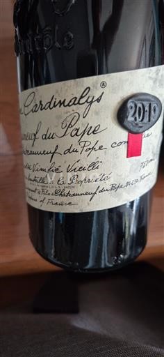 Rhônevallei Châteauneuf-du-Pape Le Cardinalys 2019