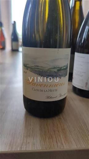 Údolí Loiry Savennières Thibaud Boudignon Clos de la Hutte 2018