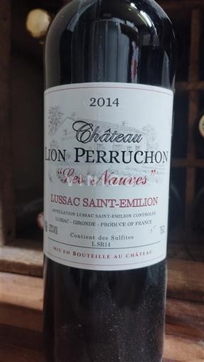 Bordeaux Lussac-Saint-Émilion Château Lion Perruchon Les Nauves 2014
