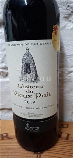 Bordeaux Blaye-Côtes-de-Bordeaux Château Vieux Puit 2019