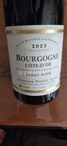 Burgundsko Burgundsko Côte d'Or Domaine Pierre Gelin 2023